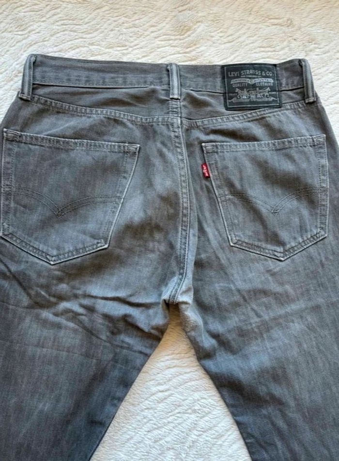 Jean Levi’s homme gris 511 gris coupe regular straight droit taille M/L W28/29 - photo numéro 11
