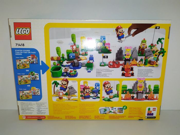LEGO pack maker set Super Mario 71418 creativity toolbox neuf en boîte - photo numéro 2