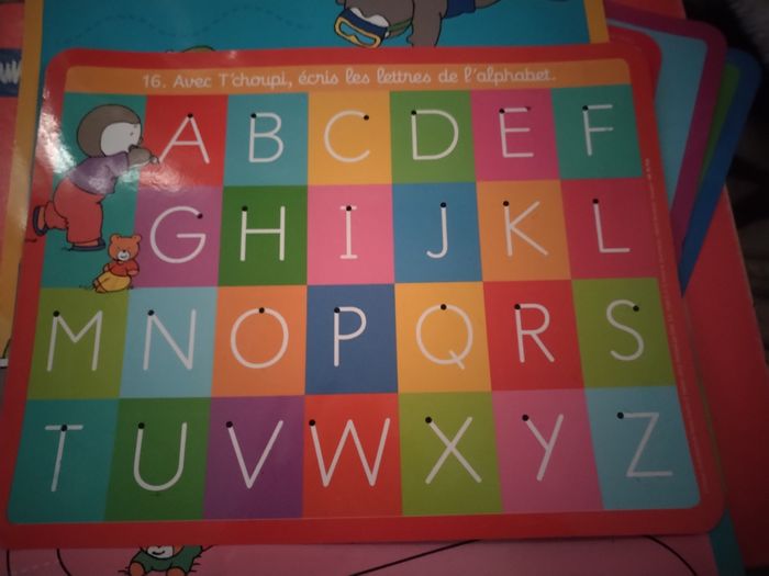 Jeux écritures et dessins T'choupi premiers graphismes "Nathan" - photo numéro 4