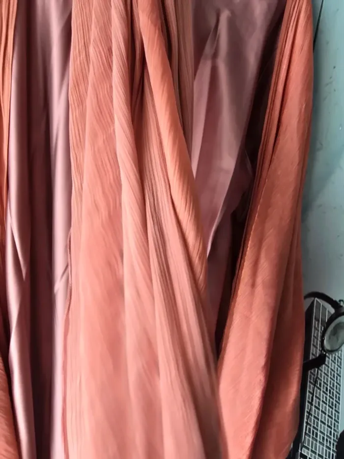 Abaya 3 pièces couleur brique – taille 54 – très beau rendu - photo numéro 5