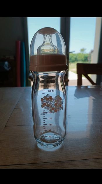 Biberon en verre T1/2/3