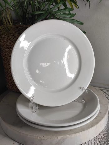 Assiette à dessert porcelaine chauvigny