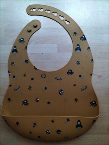 Bavoir bébé silicone 