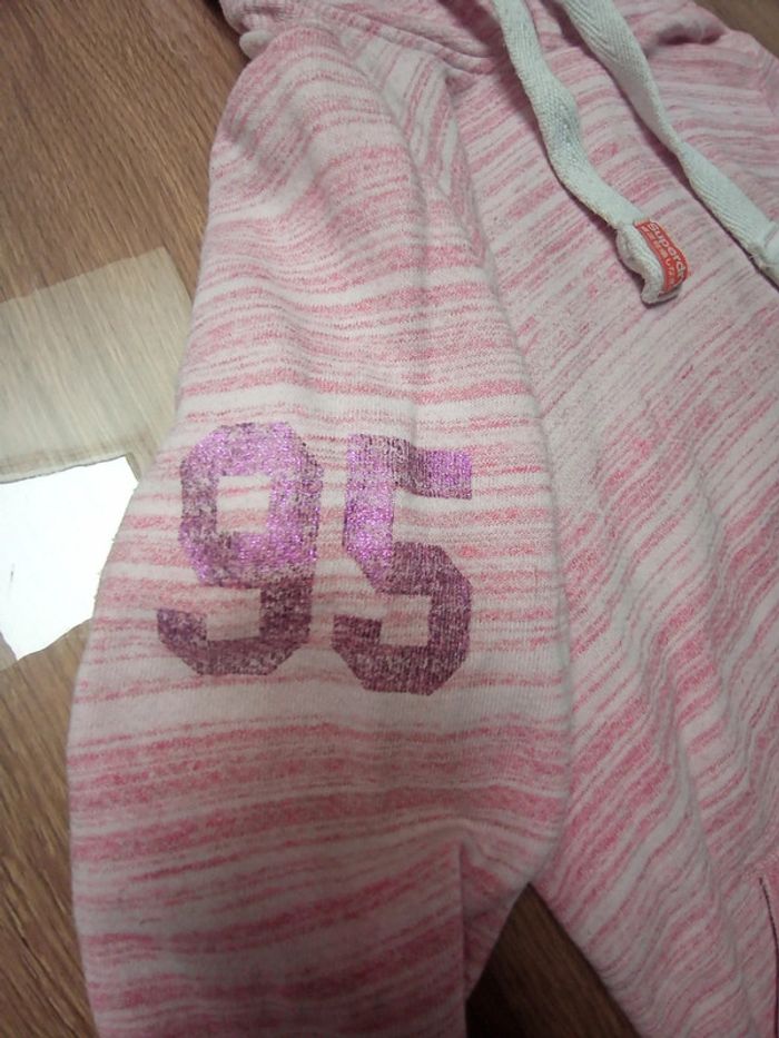 Sweat à capuche Superdry taille XXS - photo numéro 4