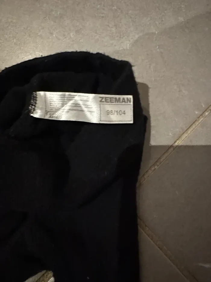 Collant - Zeeman - Noir - 98/104 - photo numéro 2