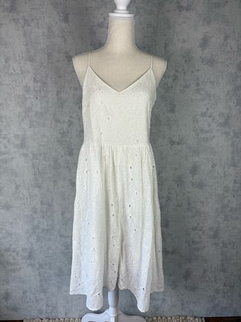 🌸 Robe brodée blanche type bohème Caroll Taille 38 🌸