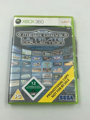 Jeu video Mega Drive Ultimate collection Sega sur console Xbox 360