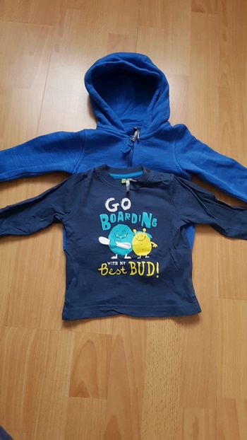 Lot Veste jogging tee shirt