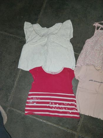 Lot de Tee-shirt manches courtes 18 mois