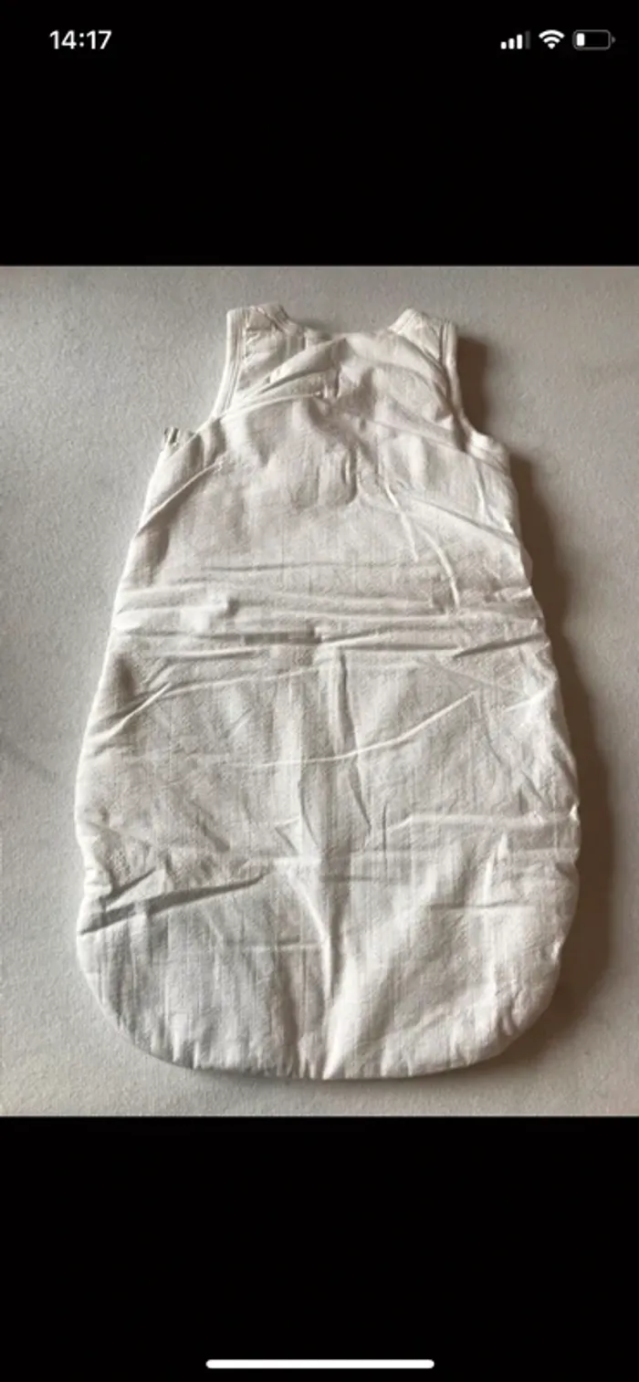 Sac de couchage gigoteuse petit bateau taille 0/6 mois - photo numéro 5