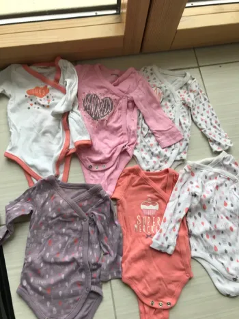 Lot bodys jour de semaine orchestra fille