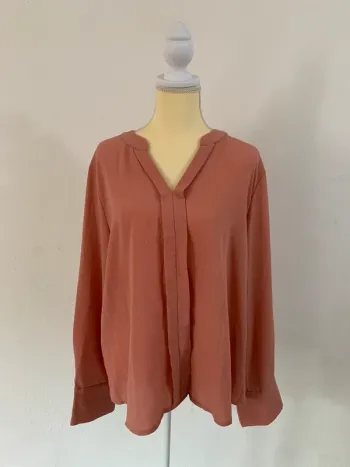 Blouse fluide rose XL