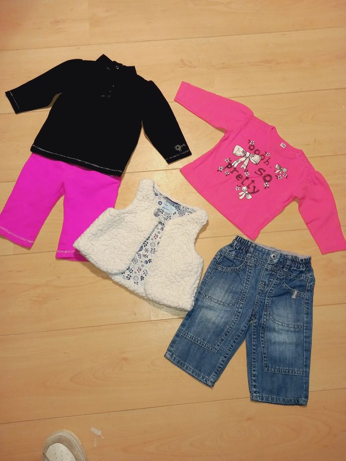 Lot 9 mois 71/74cm mi saison - photo numéro 5