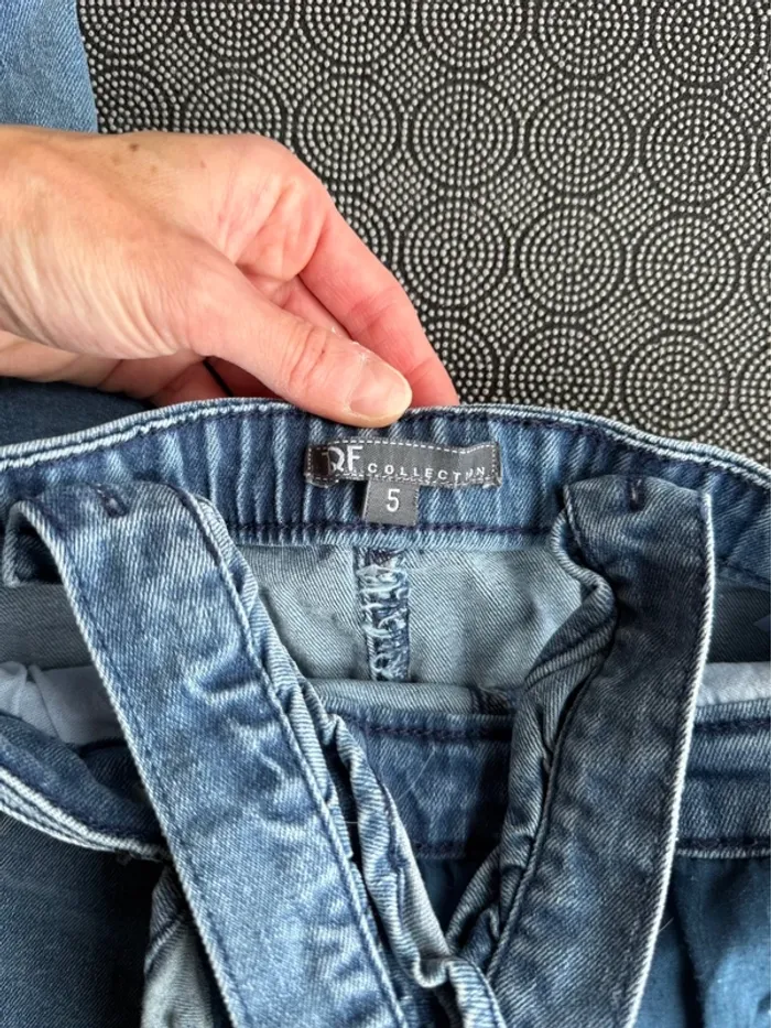 Salopette en jeans fille 5 ans - photo numéro 3