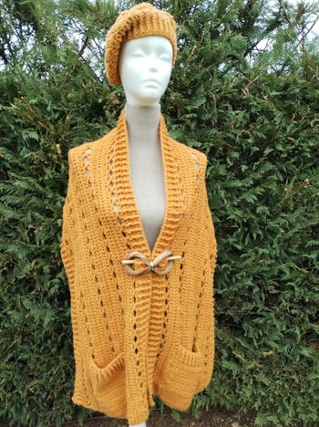 Écharpe Étole avec des Poches