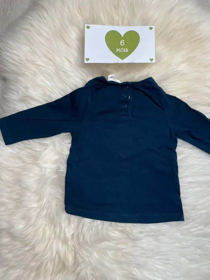 6 mois - ensemble TAO - T-shirt ML et Pantalon - photo numéro 4