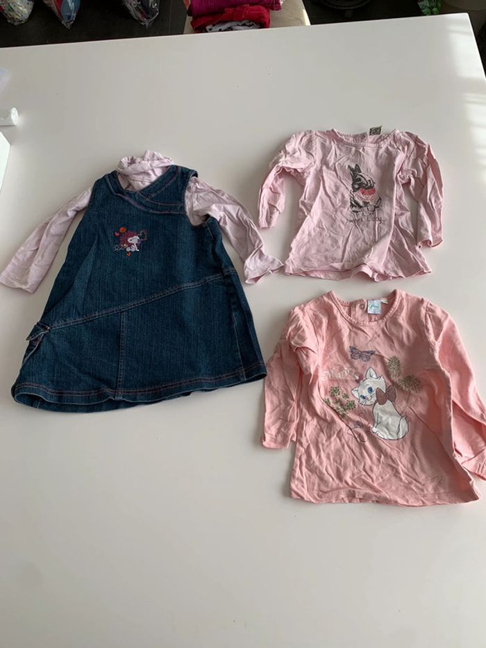Lot robe et t-shirt