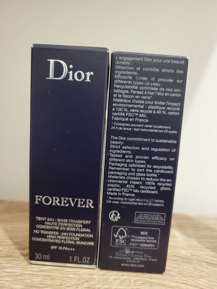 Fond de teint Forever  Dior - photo numéro 4