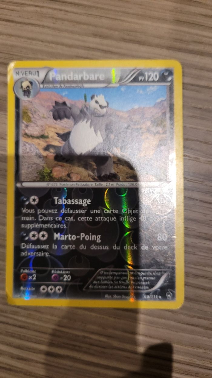 77 cartes pokemon serie XY poings furieux  - 2014 - photo numéro 3