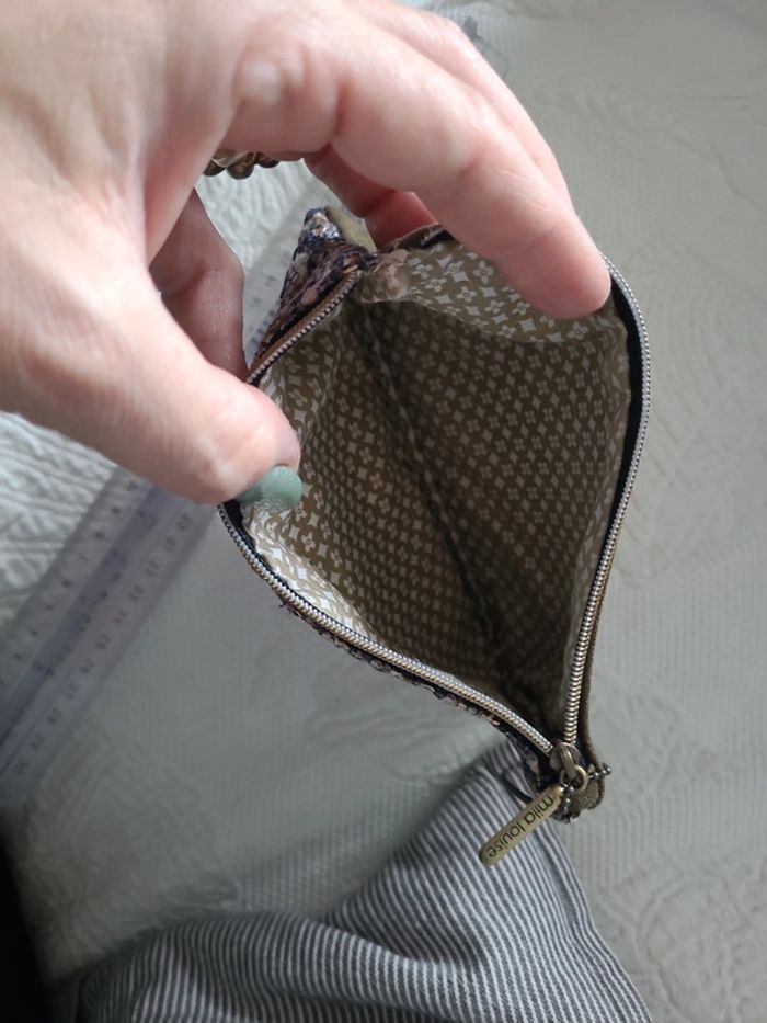 Petite pochette mila louise kaki - photo numéro 5