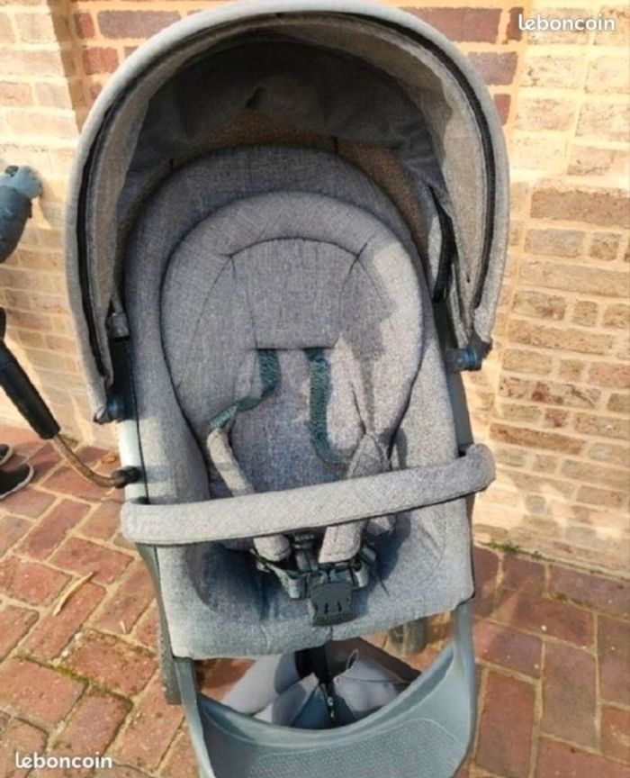 Poussette STOKKE Xplory V6 gris chiné - photo numéro 3
