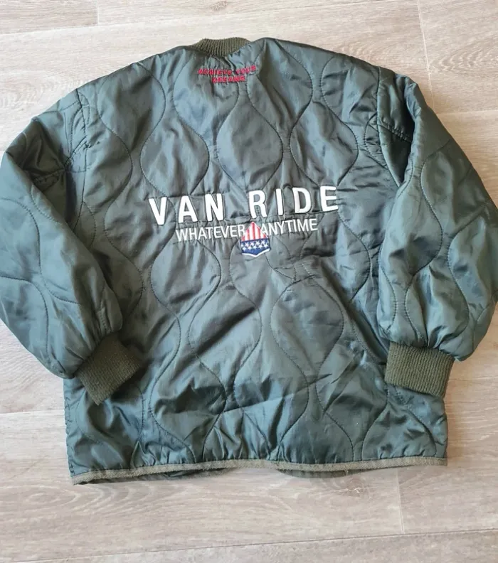 Veste aviateur style bombers taille 10 ans - photo numéro 2