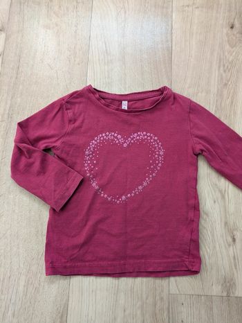 Tee-shirt manches longues Gémo 3ans