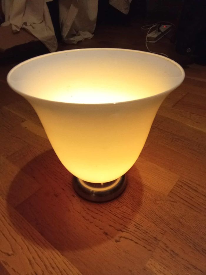 Lampe tulipe art déco - photo numéro 2