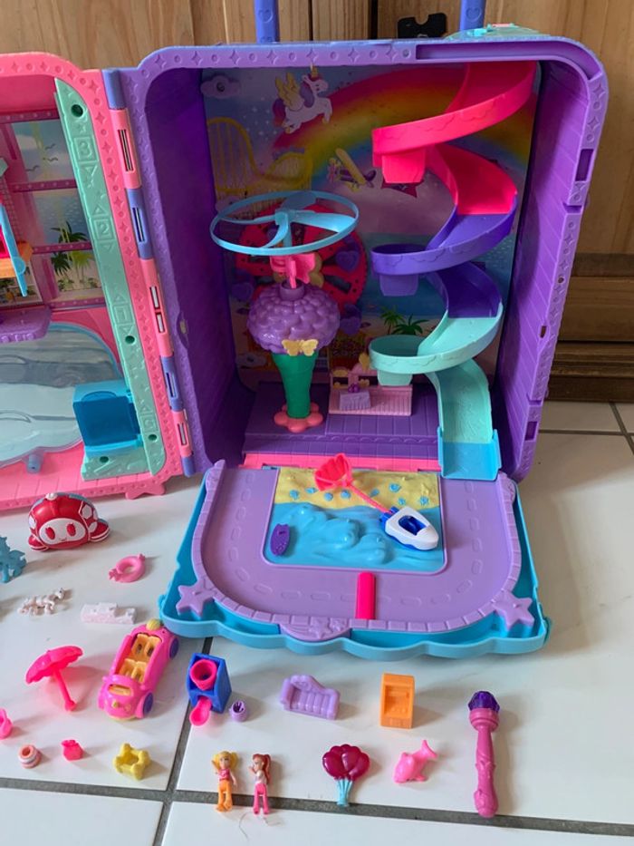 Valise à roulette licorne polly pocket - photo numéro 2
