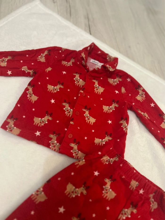 Pyjama 2 pièce Noël 12 mois - photo numéro 2