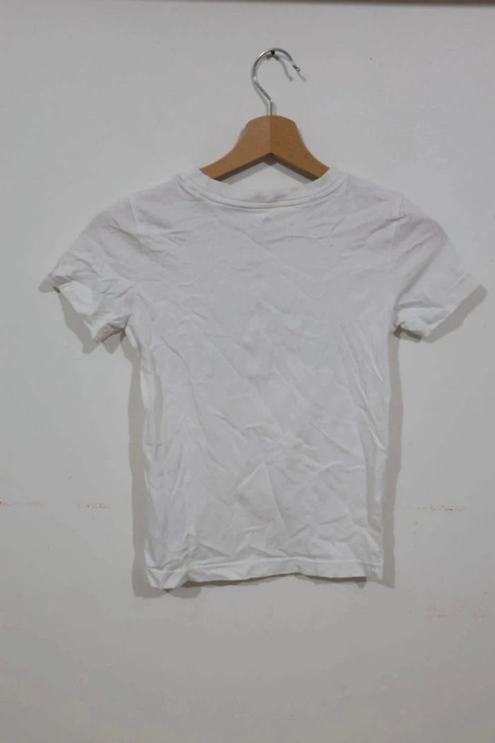 C53 t-shirt blanc Adidas 8-9 ans - photo numéro 2