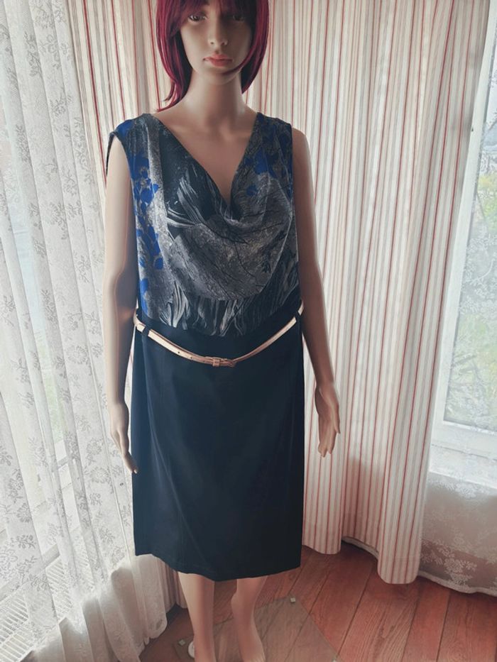 Jolie Robe D'Auvry fr 50 be 48 avec ceinture - photo numéro 5