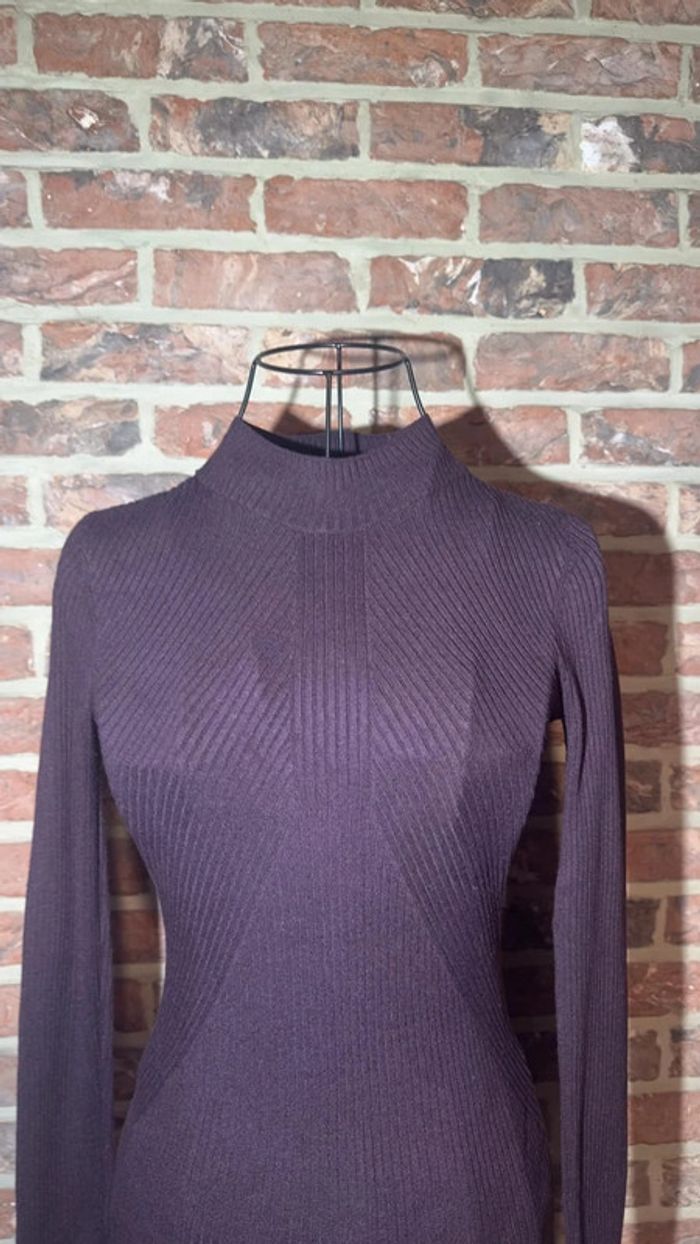Haut brun longues manches H&M Taille XS / 34 - photo numéro 2