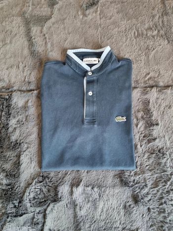 Polo manches courtes Lacoste bleu, S Hommes