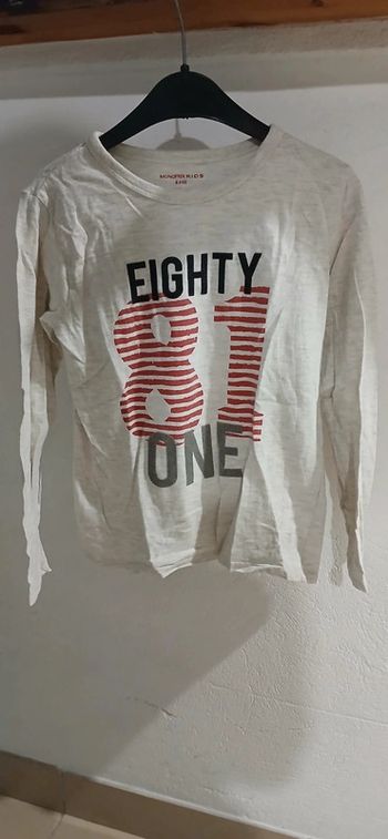 Tshirt ML Monoprix 8 ans