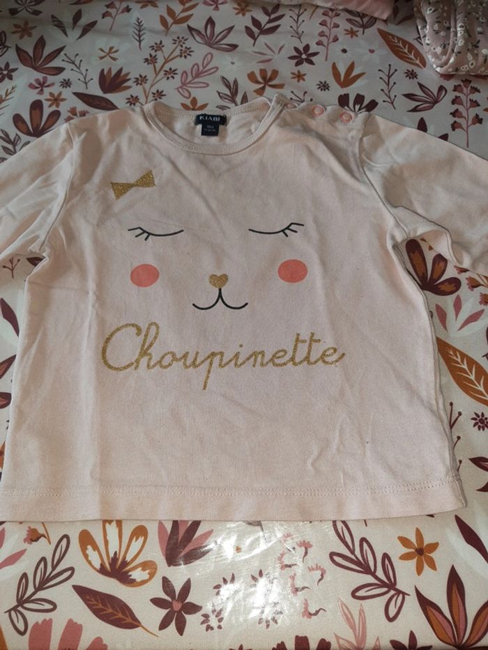 T-shirt manches longues 18 mois