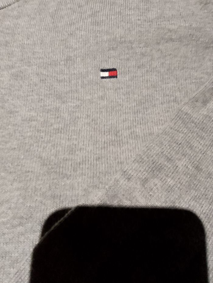 Pull gris Tommy Hilfiger taille M - photo numéro 2