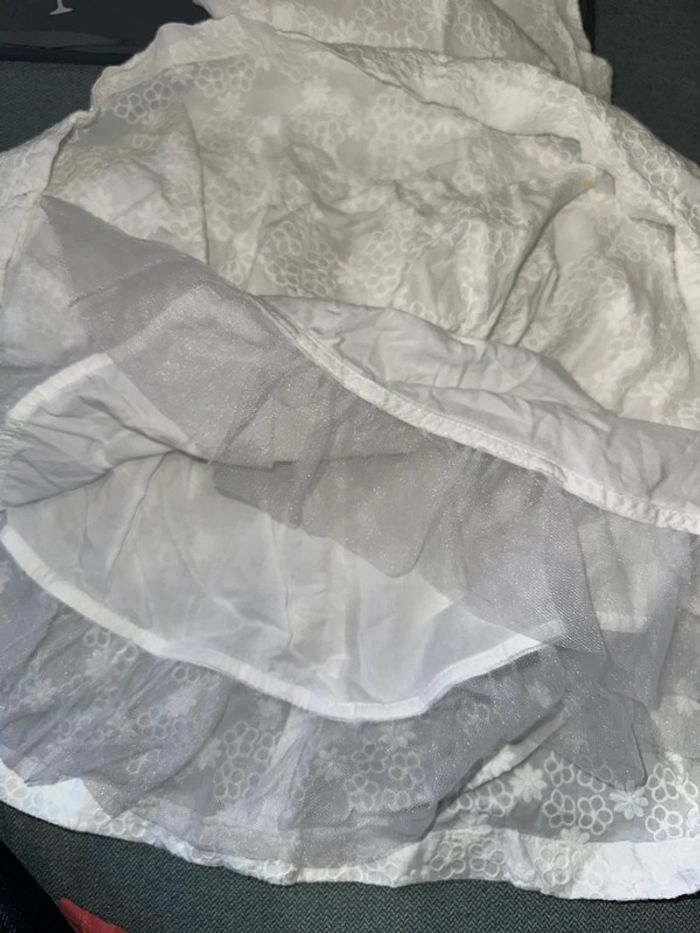 Robe blanche Fille 8 ans Sergent Major - photo numéro 5