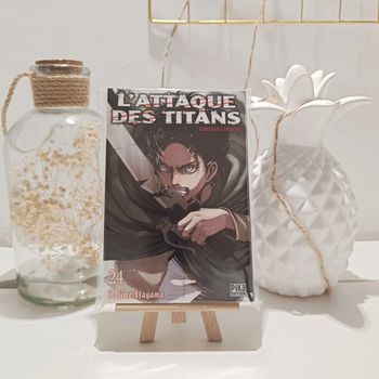 Manga l'attaque des titans tome 24 édition limitée