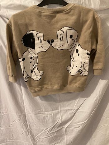 Sweat Disney 101 Dalmatiens – 2/3 ans – très bon état