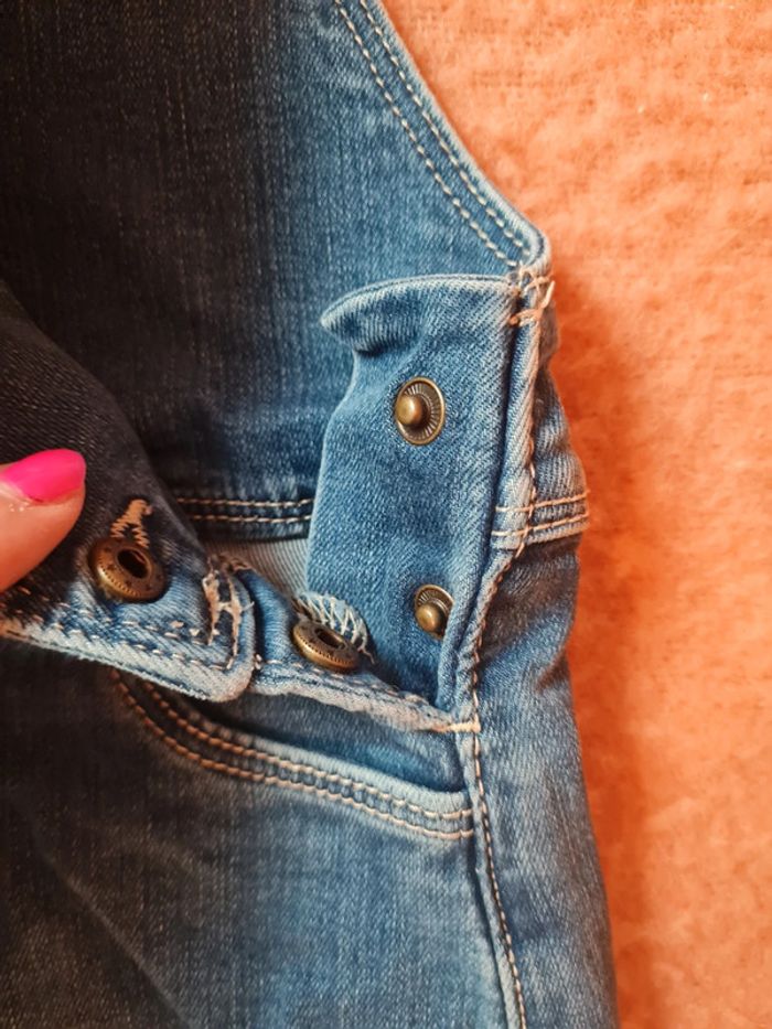 Robe en jeans 18 mois fille - photo numéro 2