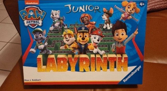 Jeu de société Labyrinthe Pat Patrouille neuf