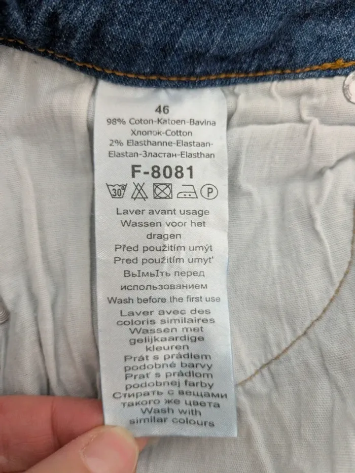 Short en jean - Blancheporte - taille 46 - photo numéro 3