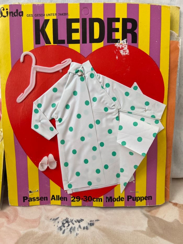 Lot de 5 tenue poupée style barbie, vintage - photo numéro 5