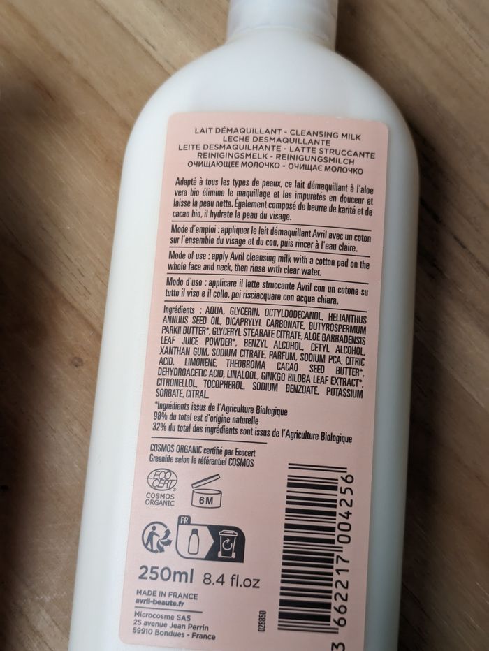 Lot cosmétiques Avril certifiés Bio - photo numéro 7