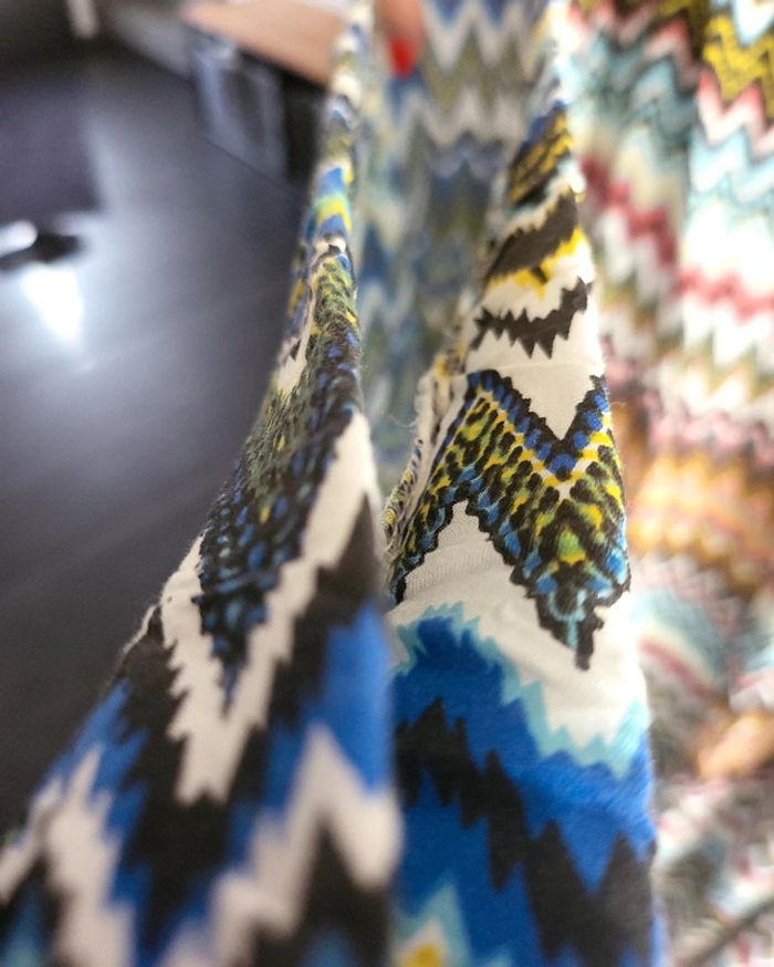 Lot Deux très longues robes bustier impression tendance - photo numéro 8