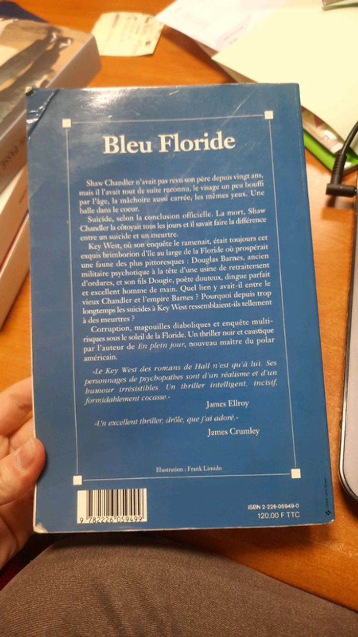 Livre bleu floridd - photo numéro 2
