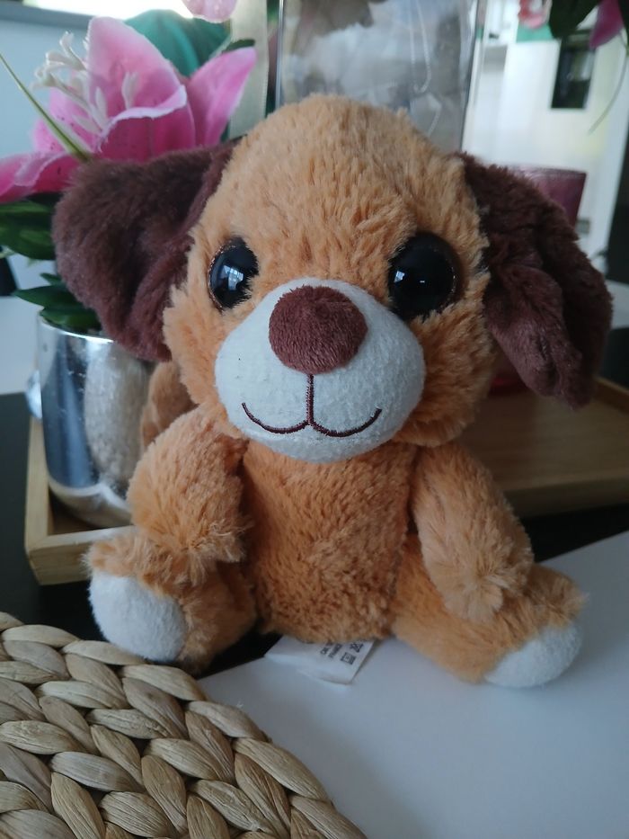 Péluche chien Max et Sax