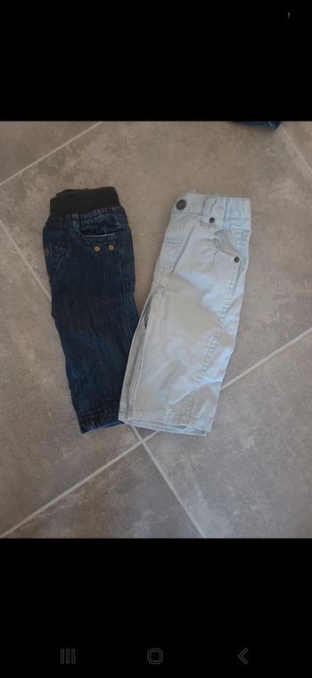 Lot pantalon