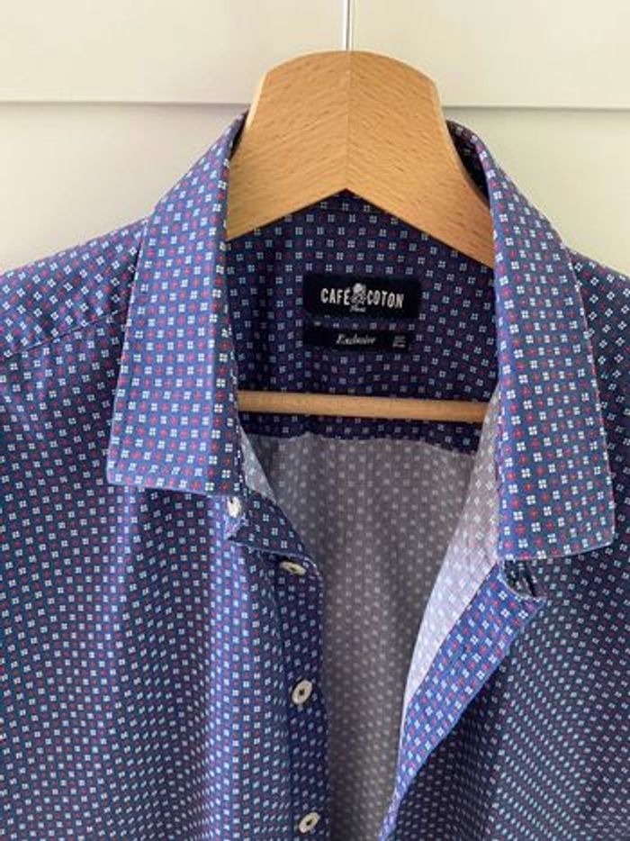 Belle chemise café Coton 39 M - photo numéro 4
